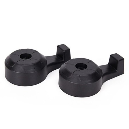 Boar-crunch on the headrest, set 2 pcs, black-1