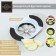 Vegetable engine for fruit slicing Magistro Vegan Pro, 18.5 × 12 × 4 cm, black and white color