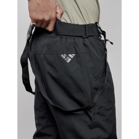 Semi-combineson ski insulated male winter, size 56, dark blue color-10