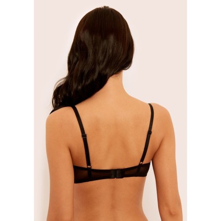 Women's bra -braid Tesma, size 75c, black color-3