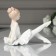 Souvenir Ceramics "Baby-ballerina in a white pack" 11x14x9.2 cm
