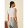 Top female Eliseeva Olesya, size 48, gray color