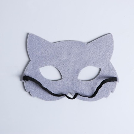 Carnival mask "cat" felt-3