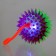 Light ball on rubber band, 6.5 cm, transparent, set 3 pcs, mix