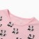 Pajamas for a girl (T -shirt/breeches), pink color, height 110 cm