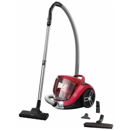 Vacuum cleaner Tefal TW4853EA, 550 W, 2.5 l, black/red