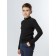 Baby turtleneck, height 164 cm, black color