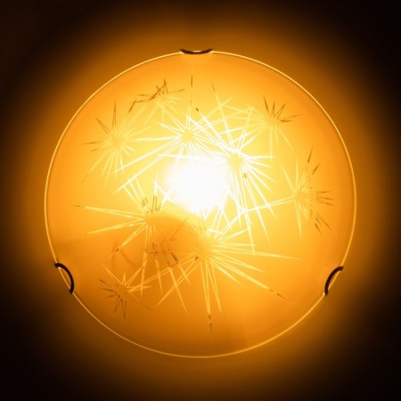 The lamp is wall-flowing "sparks" 1x60W E27 d.25cm.-2