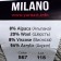 Yarn "Milano" 8%alpaca, 20%wool, 8%viscose, 64%acrylic 130m/50g (867)