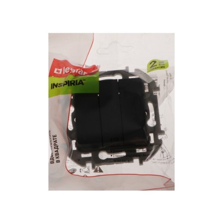 Three -valve legrand inspiria, 10 AX, 250 V, Anthracite switch-2
