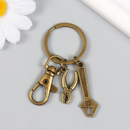 Browler Metal with carbine "Tools" bronze 7 cm-3