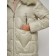 Coat insulated winter female, size 56, the color is light green