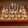 Chess souvenir "Battle for Egypt", h king-8 cm, pawns-6 cm, 36 x 36 cm