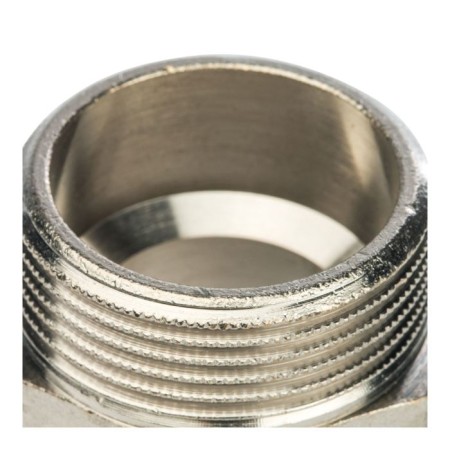 Nipple transition stout SFT-0004-001141, 1 1/4 "x1", external thread, nickel-plated brass-5