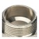 Nipple transition stout SFT-0004-001141, 1 1/4 "x1", external thread, nickel-plated brass
