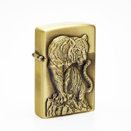 Gas lighter "Tiger", 5.1 x 3.2 x 1.3 cm