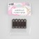 Poller for lightning, metal, 3 × 0.9 cm, 5 pcs, black nickel color