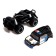 Radio -controlled jeep "Police" works on batteries, black color
