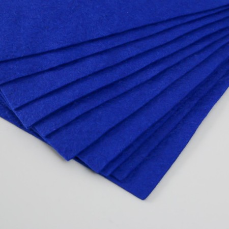 Soft felt 2 mm 20x30 cm blue-2