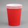 Paper glass "red" 250 ml, diameter 80 mm