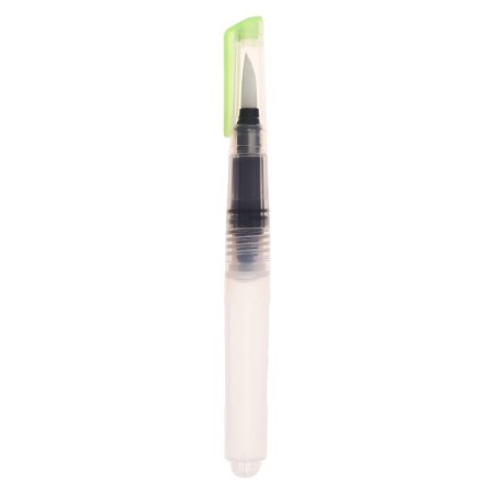 Watercolor paints, pearl, + brush, in a plastic box, 5 colors-4