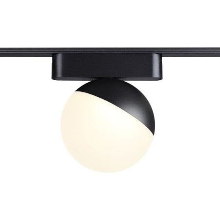 Track lamp for low -voltage busbar NOVOTECH. SMAL, 10W, LED, 124x115x100 mm, black color