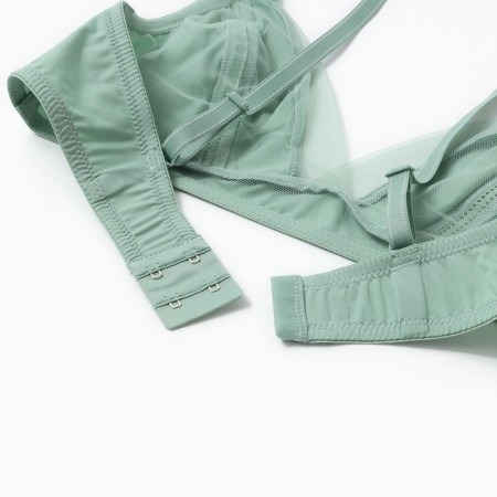 Women's bra, color green mineral, size 80a-2