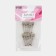 Automatic lock for lightning "Spiral", No. 3, decorative, 10 pcs, Nickel color