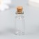 Decor for creativity glass "Budger with a cork" set 7 pcs
