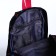 Baby backpack on lightning, 2 outer pockets, black color