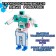 Set of robots "alphabet", transformed, 7 pieces, gather in 1 robot