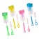 A set of brushes for bottles and nipple, color mix