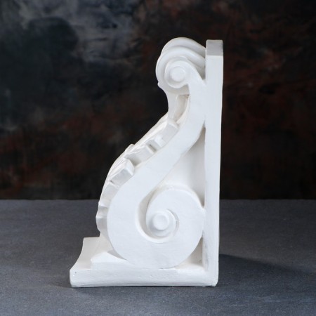 Book holder for books "Abstraction", 25cm, white-2