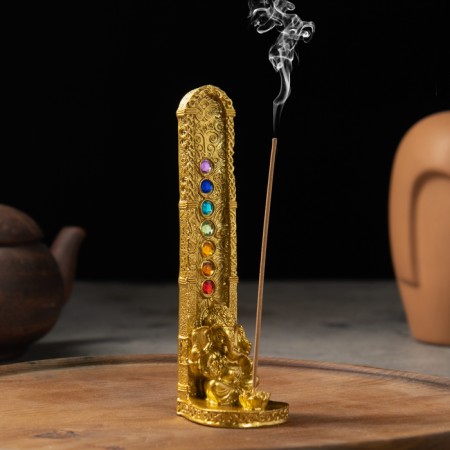 Bowl stand "Ganesha", gold