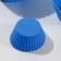 A set of baking forms “Rib. Circle ”, silicone, 3 pcs, 9 × 4 cm, 7 × 3.5 cm, 5 × 2.5 cm, blue color