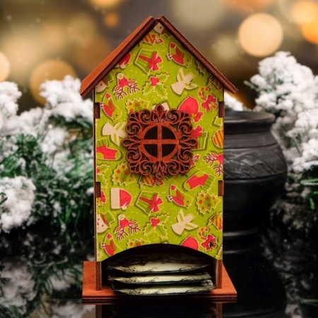 Tea house "New Year's gifts", 8.5x9x18cm-1