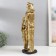 Souvenir Polystone "Strong Family" Gold 44x15x13 cm