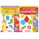 Reusable stickers set “Study shapes and colors”, A4, 2 pcs.