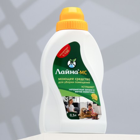 Line concentrate for cleaning rooms with pets, mimosa, 0.5 liters