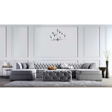 Ella chandelier, size 59x145.59 cm, 320W 8xg9 IP 20-3