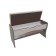 Bangage Bangen, 900x370x470, dark/light body/leatherette