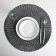 Serving napkin on the table "dew", d = 41 cm, black color