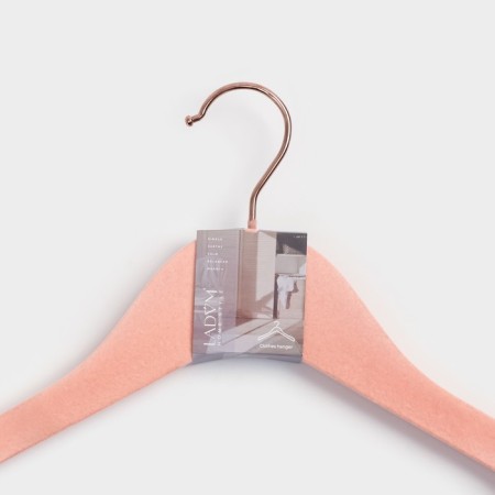 Shoulders - Ladom Rose Gold, Velvet, wide shoulders, 45 × 6 × 23.5 cm-4