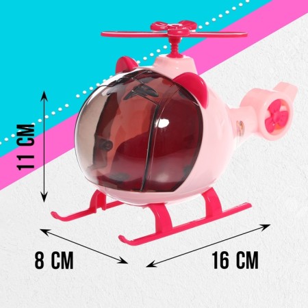 Game set "Fashion Journey" Helicopter, Doll, Accessories-1