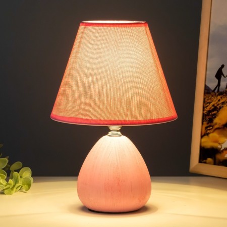 Estel table lamp E14 40W pink 17x17x26 cm Risalux-2
