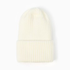 Children's hat, milk color, size 54-56