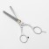 Filtering scissors with emphasis, blade - 6.5 cm, silver color