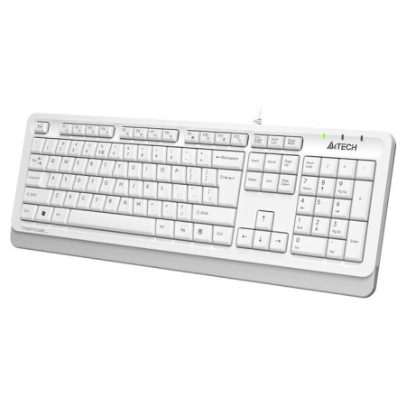 Keyboard A4Tech FSTYLER FKS10 White/Gray USB-6