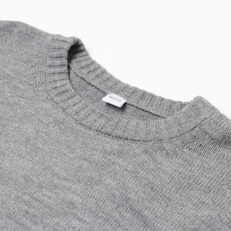 Jumper Women's Minaku: Knitwear Collection, color light gray rr 46-48-6