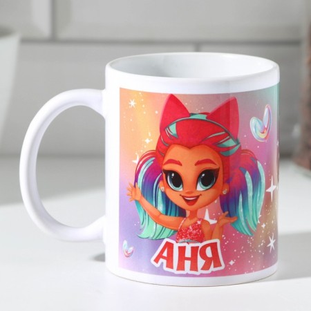 Anya sublimation mug 320 ml, with application